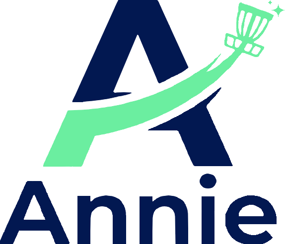 Annie disc golf logo