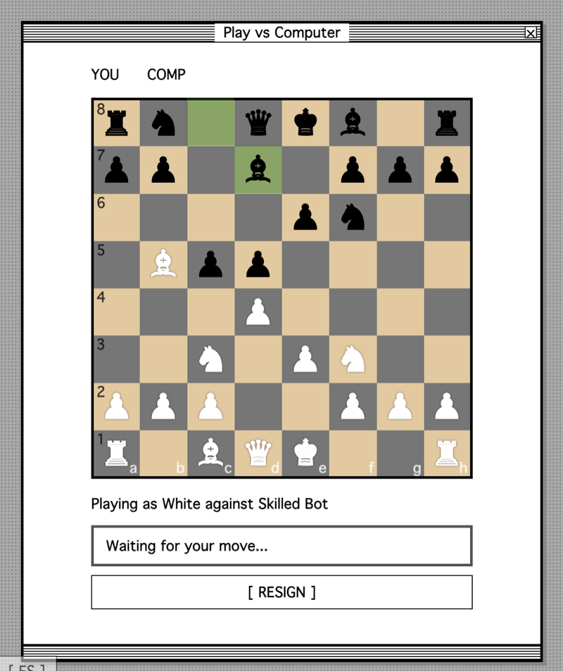 Chess Replay gameplay screenshot