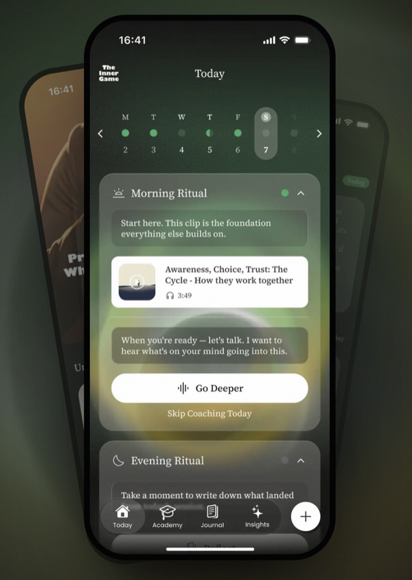 The Inner Game app screenshot